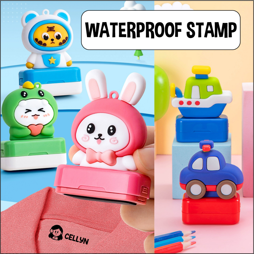 

3D WATERPROOF STAMP KIDS NAME/KIDS STAMP/STEMPEL NAMA MURAH/STEMPEL NAMA ANAK MURAH/STEMPEL TOKO MURAH