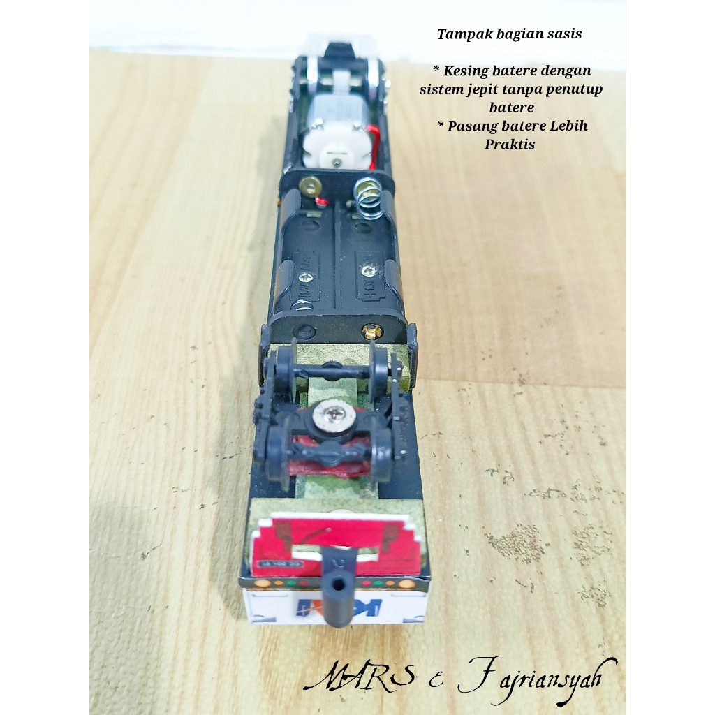 RB22 Lokomotif CC 201 203 206 Miniatur Mainan Kereta Api Indonesia Lokomotif CC201 CC203 CC206