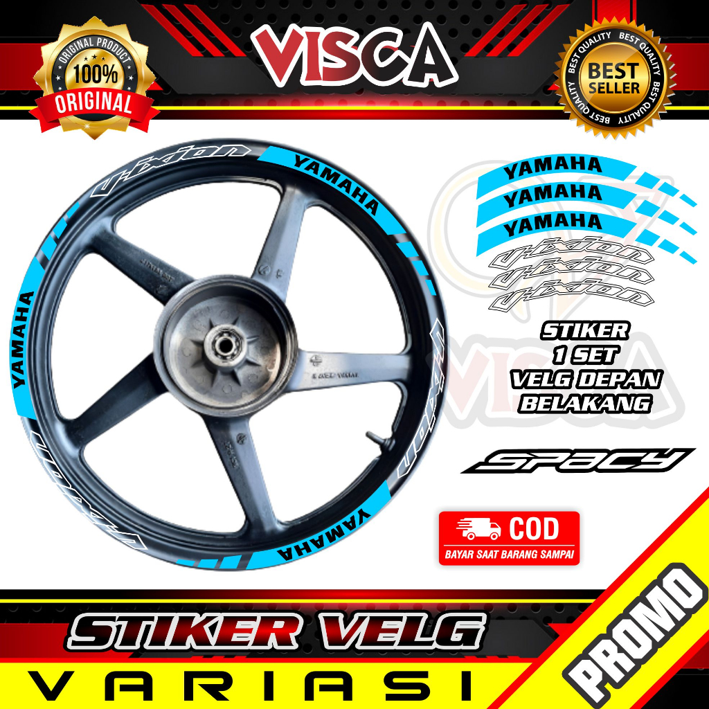 Stiker Velg List Velg Motor Stiker Velg Sticker Velg Vixion Ring 17