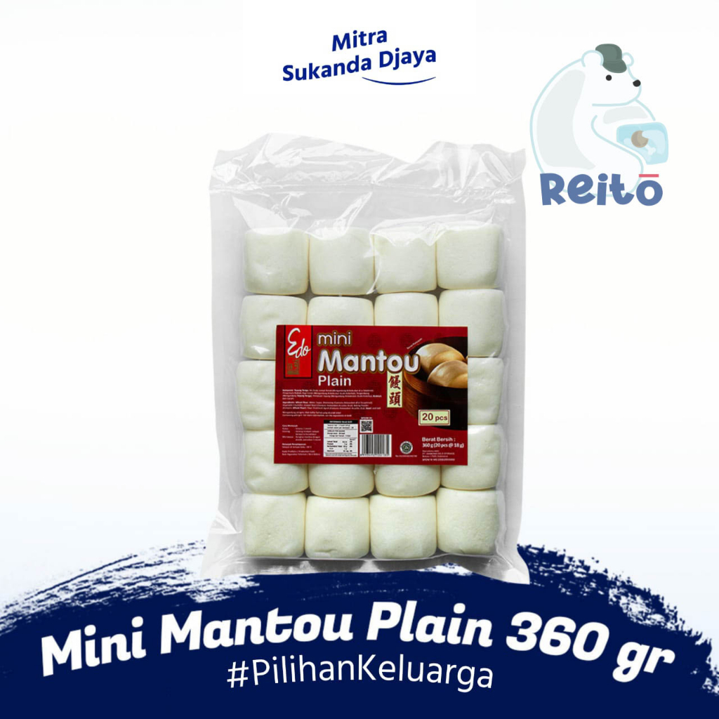 

Edo Mini Mantou Plain