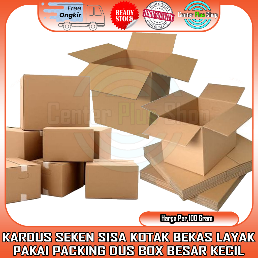 

Per 100 Gram Kardus Bekas Packing Pindahan Kotak Seken Sisa Dus Layak Pakai Packagin Box Besar Kecil Paket Shope Tebal Bok Boks Karton Kemasan Petak Penyimpanan Pengiriman Kirim Barang Dos Jumbo Container Tempat Kardos