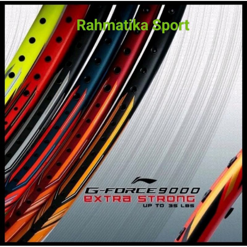 Raket LINING G-Force 9000 Extra Strong 35 Lbs Original