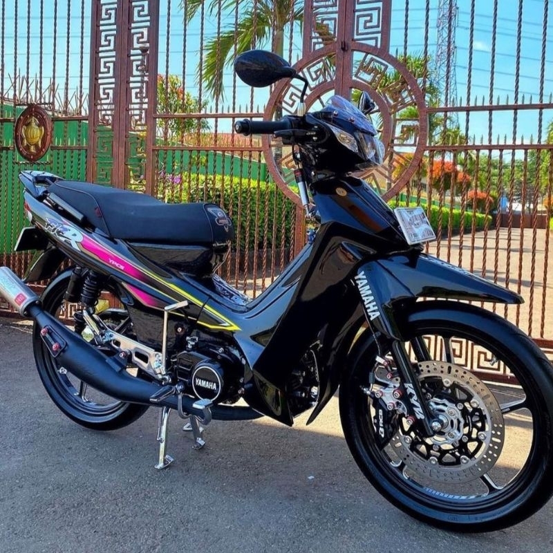 Striping lis sticker standar ORI yamaha fiz r fizr 1996 1997 1998 hitam lis pink stiker fiz