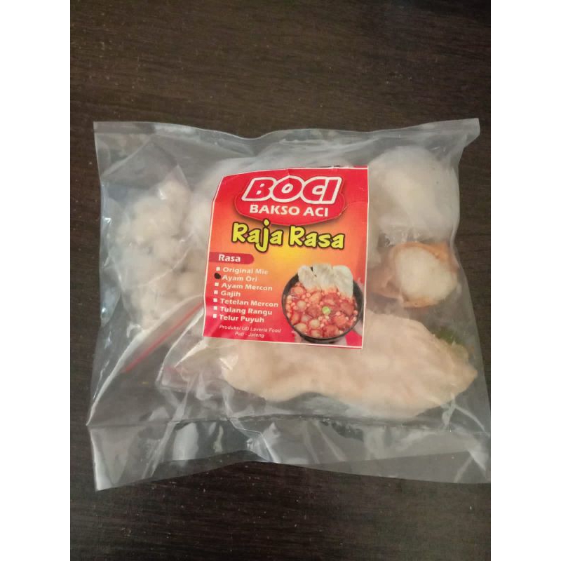 

Baso Aci Rasa Ayam Ori