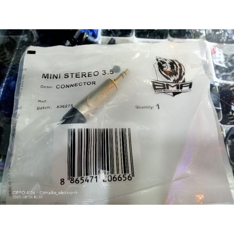 Jack mic stereo mini bma