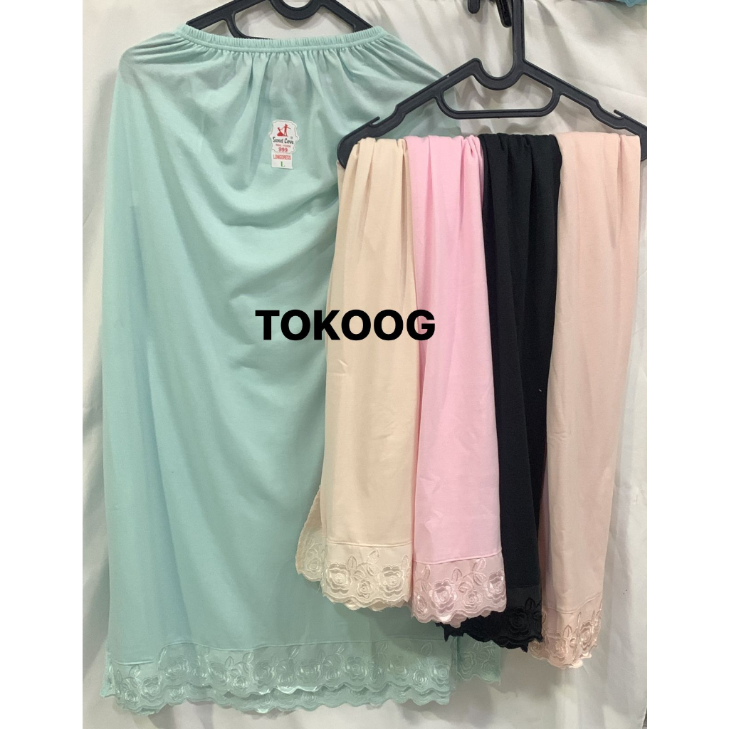 SA SWEET LOVE KULOT ANDROK KATUN ROK DAN CELANA DALAMAN WANITA MEKSI JUMBO SELUTUT DALEMAN ROK