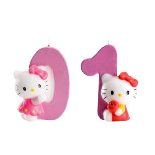 Lilin Ulang Tahun Hello Kitty - Hiasan Kue Ulang Tahun