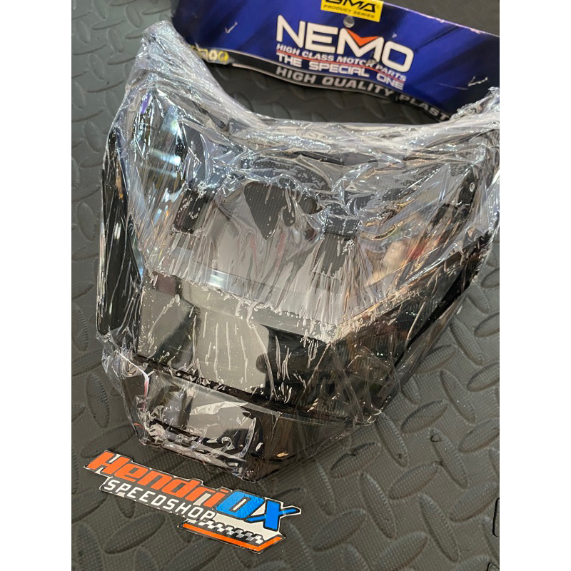 kaca mika stoplamp smoke v160