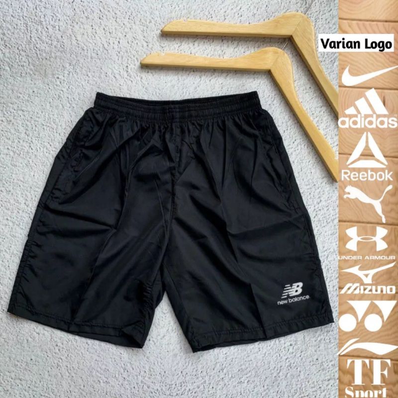 CELANA PENDEK PRIA PARASUT OLAHRAGA LARI MURAH