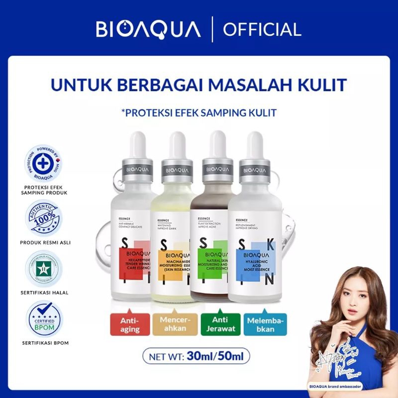 BIOAQUA Niacinamide Brightening dan Acne Serum 30ml