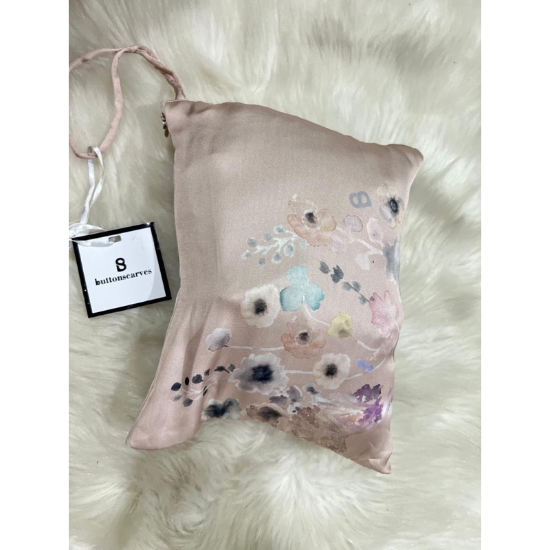 Prayer Robe Buttonscarves Asoka Peach as is