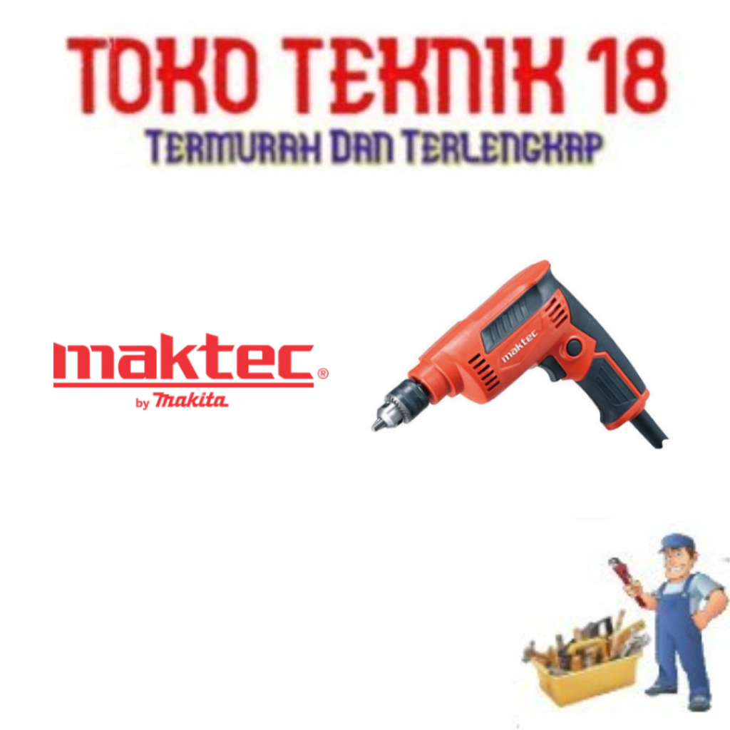 Maktec MT605 Mesin Bor 10mm