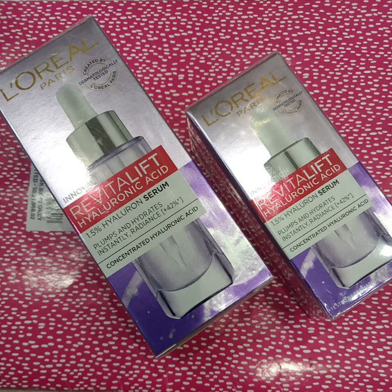 loreal revitalift hyaluronic acid serum