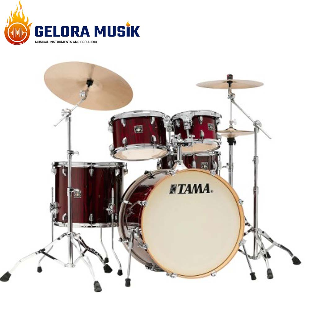 Drum Set Tama Superstar Classic Exotix CL52KRSP + HB5W + HT130