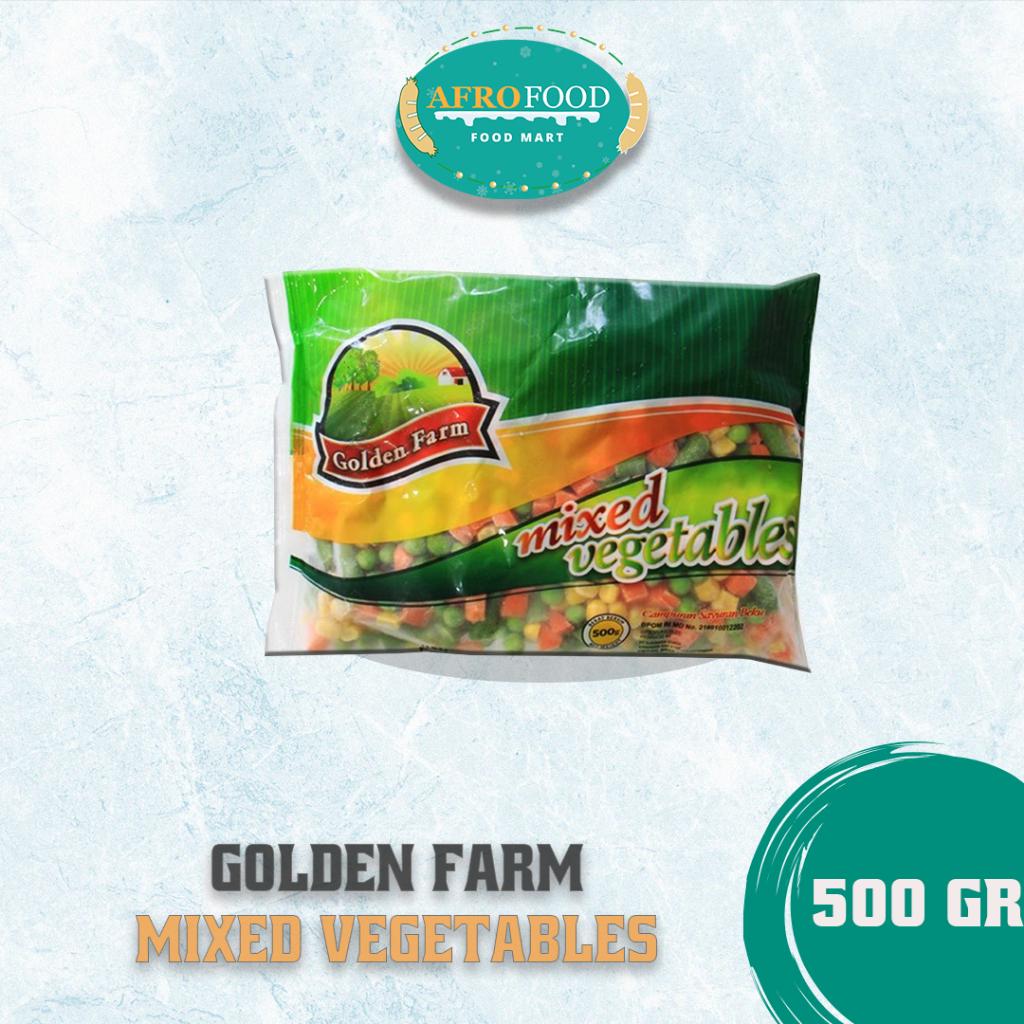 

Golden Farm mixed vegetable 500 gr