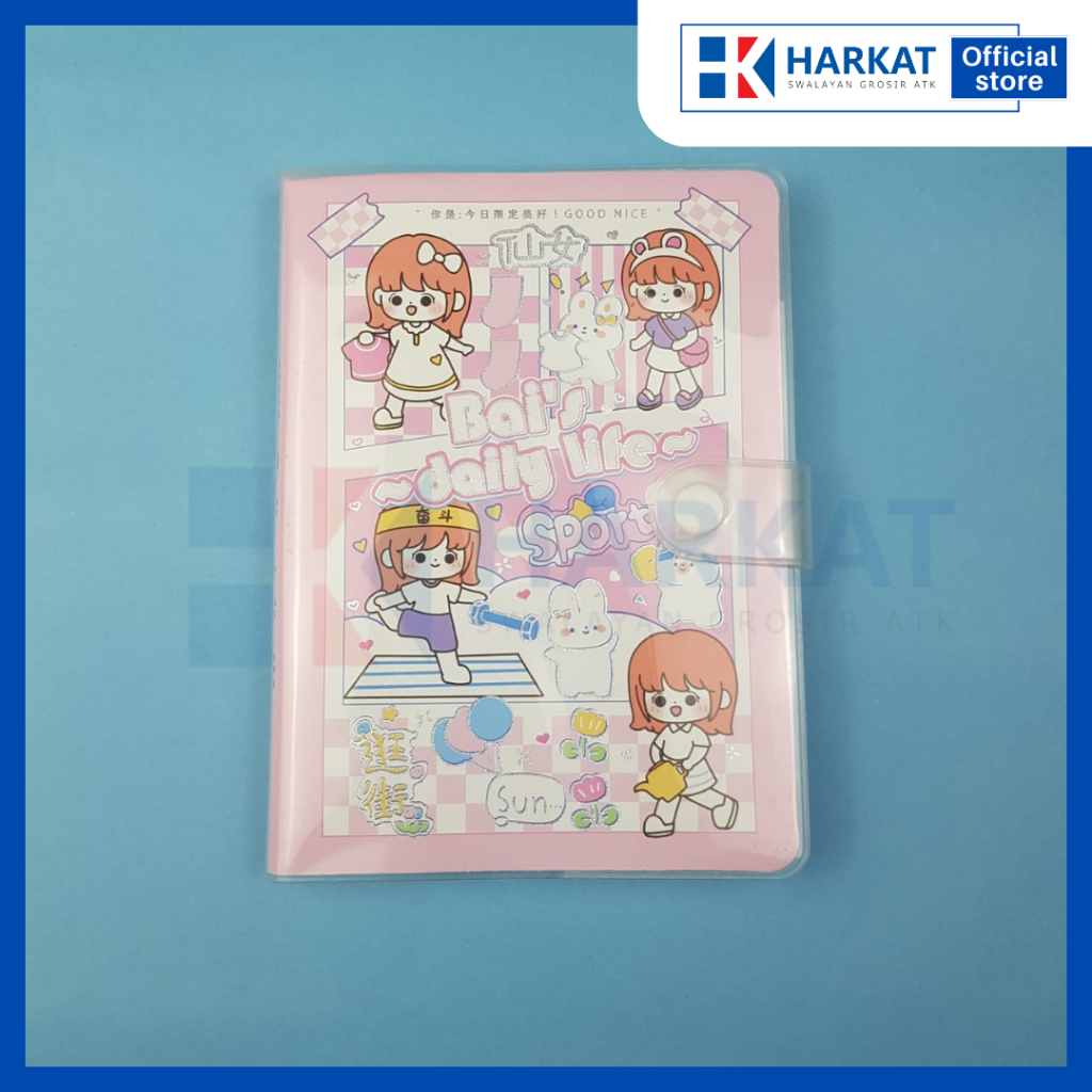 

DIARY KANCING KARAKTER/NOTE BOOK LUCU/DIARY KARAKTER/BUKU TULIS LUCU