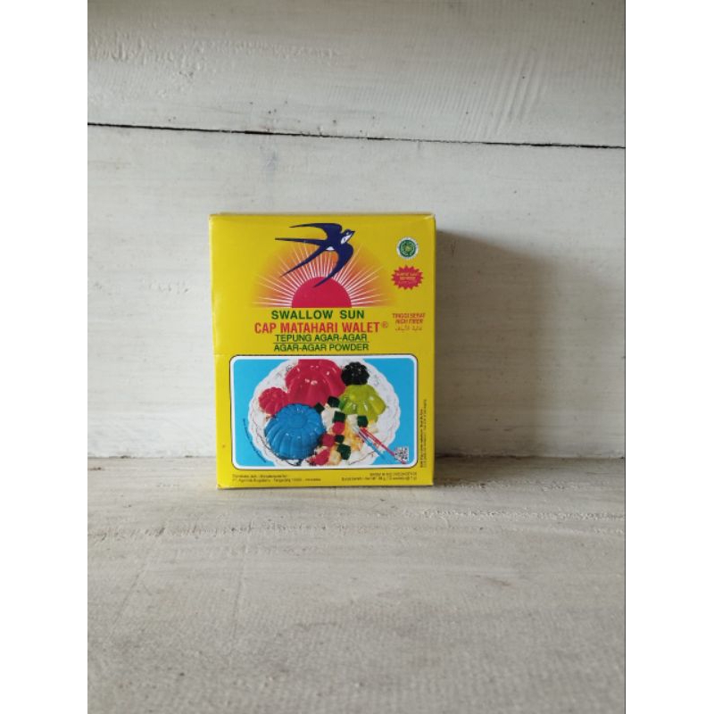 

Agar agar Swallow sachet 7gr/swallow globe brand/tepung agar agar