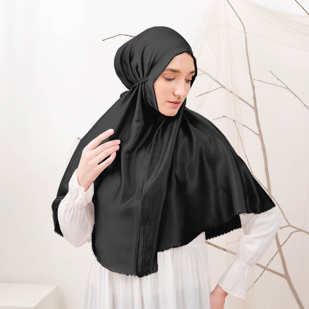 Mellastore Hijab - Bergo Belle Series (Hijab Instant Bergo Cradenza Silk)