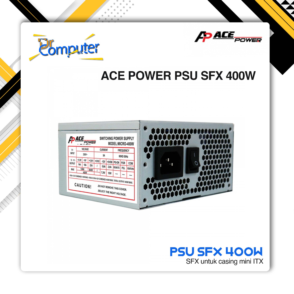 PowerSupply SFX 400Watt Ace power
