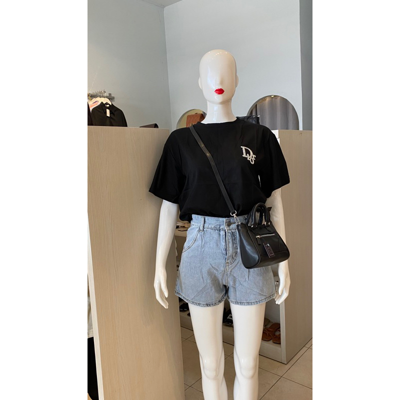 kaos dior hitam (taro dm)