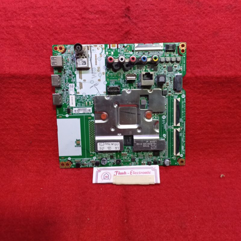 MB LG 43UN7300PTC - MOTHERBOARD - MESIN TV - MAINBOARD TV LED LG 43UN7300PTC (SOKET KECIL)