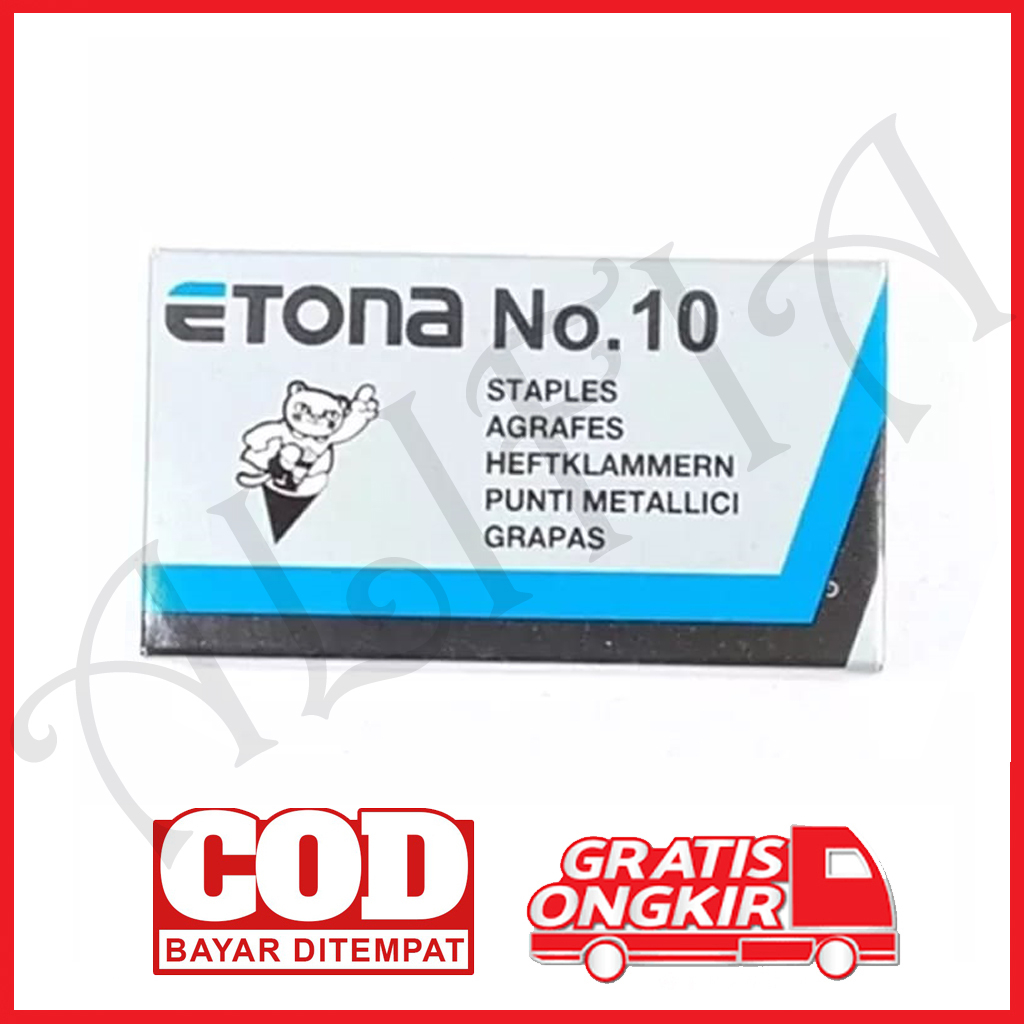 

Isi staples / isi hekter Etona No. 10