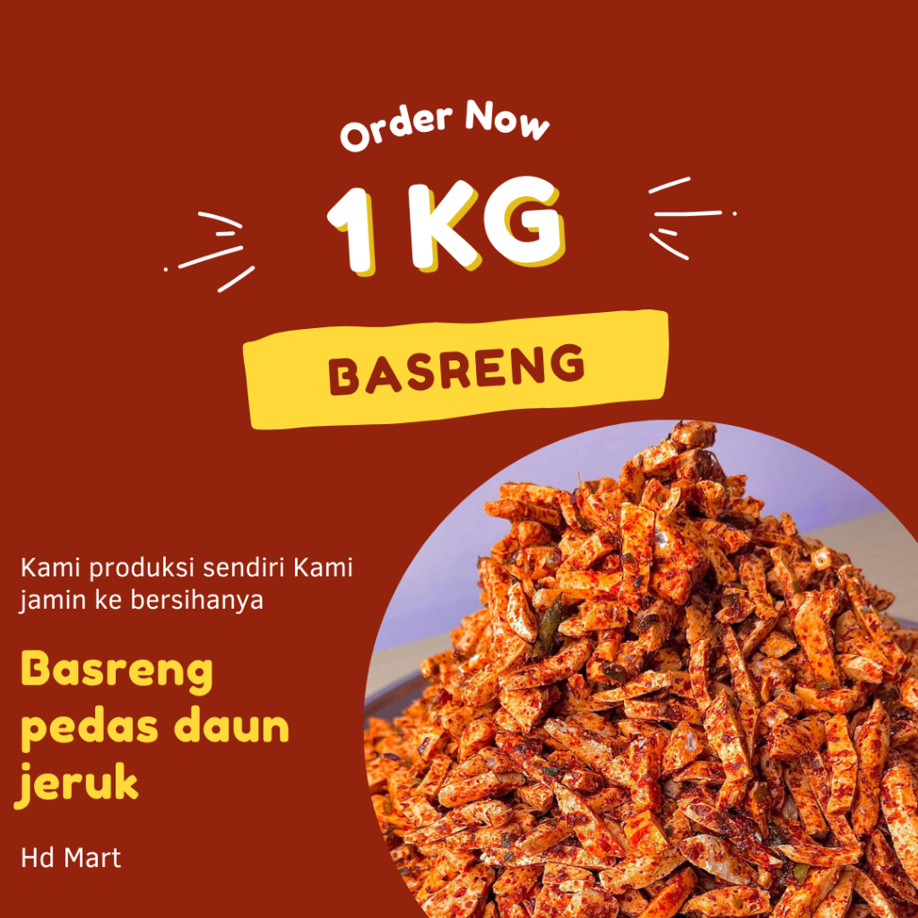 

BASRENG PEDAS DAUN JERUK 1KG