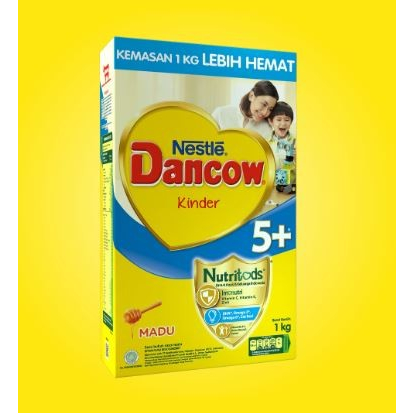 

Dancow 5+ MADU VANILA COKLAT- 1 Kg