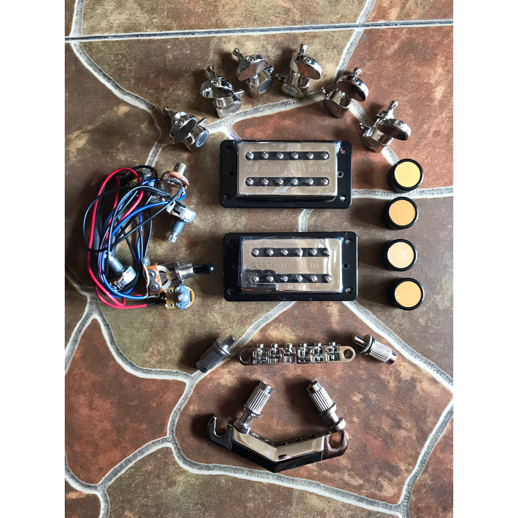 Gitar Gretsch G2655 Original Hardware Electronic Broad Tron Pickup Neck Bridge TUNING MACHINES Pre W