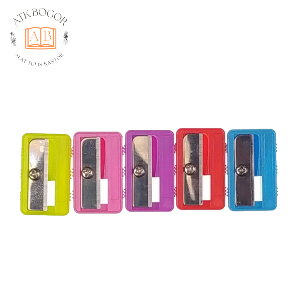 

Rautan Serutan Pensil Warna Warni Standard Colorful Sharpener
