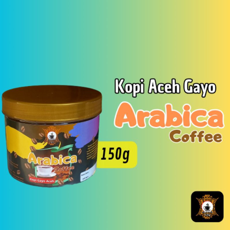 

kopi arabika espresso gayo aceh kopi bubuk halus toples 150g/kopi aceh/kopi gayo/kopi bubuk/biji kopi