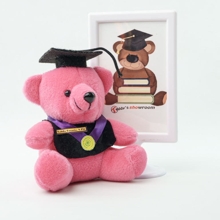 Boneka Wisuda Toga Set Mini / souvernir toga set / boneka accesories buket