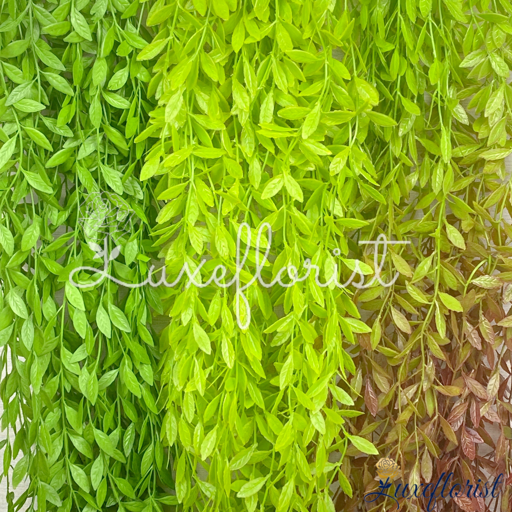 [COD] Daun Juntai Likanyu Lee Kwan Yu Hoya Costa Plastik Artificial - Tanaman Gantung Hias Dekorasi 