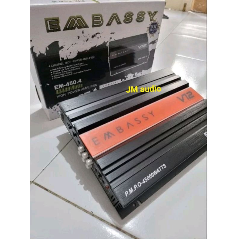 power amplifier emabssy EM-450.4 V12 45000watt