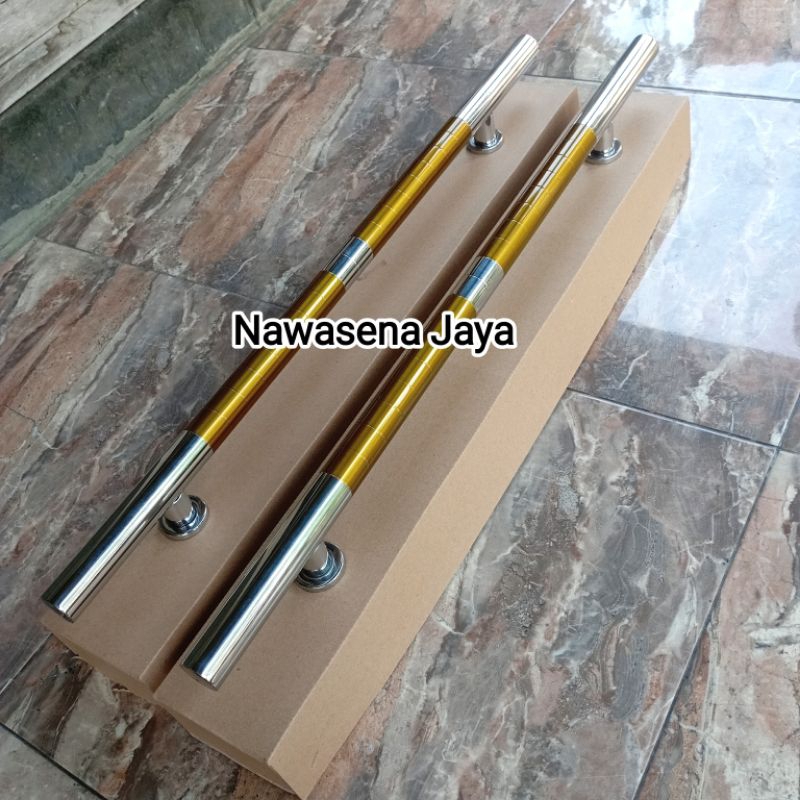 Handle Pintu Rumah 1meter 1,5meter Stainless Gagang Pintu Rumah Minimalis