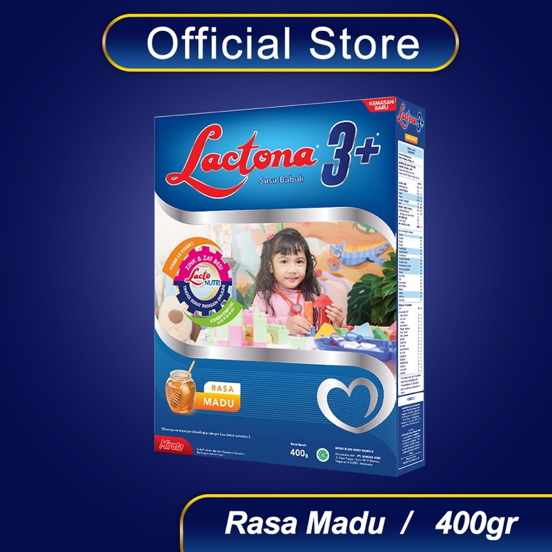

✨LACTONA 3+ ✨ Madu Kemasan 400g