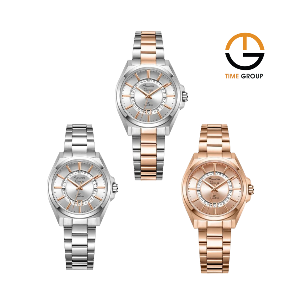 JAM TANGAN WANITA ALEXANDRE CHRISTIE AC8688 AC 8688 LDB STAINLESS STEEL