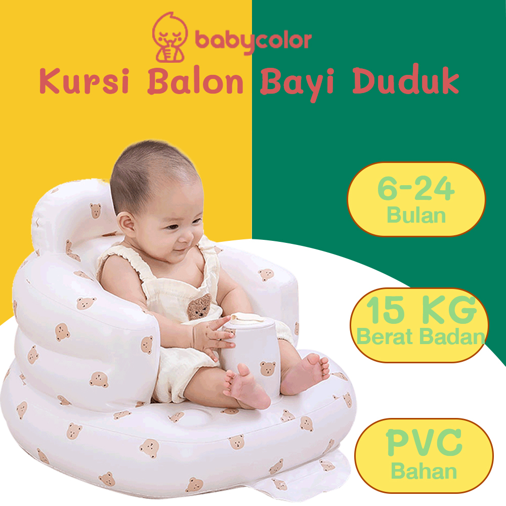 Babycolor Sofa Bayi Kursi Makan Bayi Belajar Duduk Tempat Duduk Makan Bayi Mandi Bayi Duduk