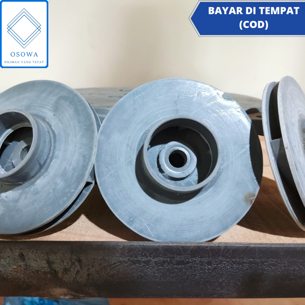 KIPAS IMPELLER POMPA MODIFIKASI BAHAN PVC - SPAREPART POMPA AIR