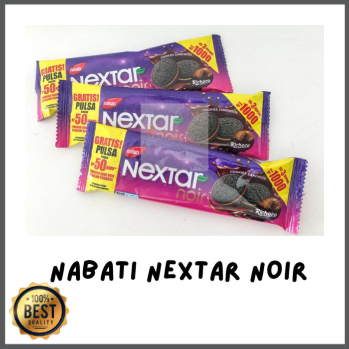 

Ecer/Per PCS - Nabati Nextar Noir - Richoco Termurah