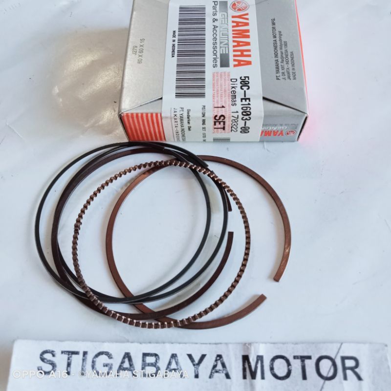 RING SEKER JUPITER MX NEW 135 PISTON RING SEHER SET JUPITER MX OLD ORIGINAL