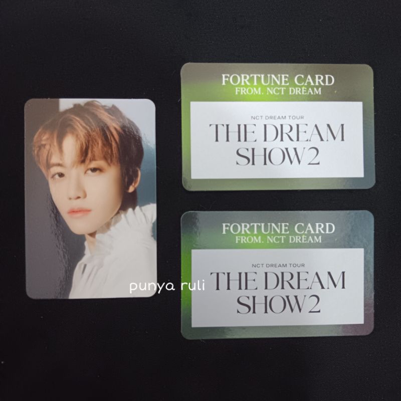 (READY STOCK) NCT DREAM TDS 2 FORTUNE SCRATCH JAEMIN HAECHAN JENO CHENLE