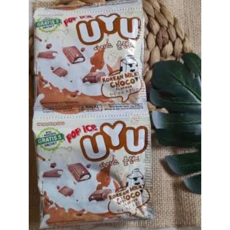 

Uyu Pop ice korean Rasa ᴄᴏᴋʟᴀᴛ ᴍᴀᴛᴄʜᴀ /kemasan rentengan isi 15pcs