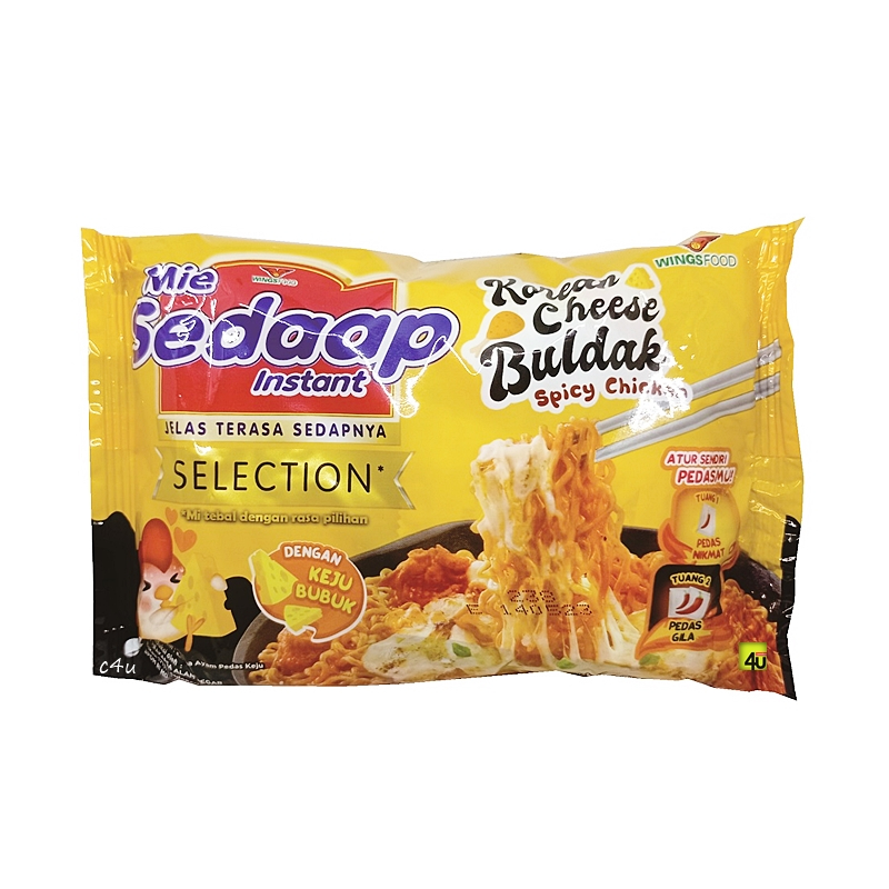 

Sedaap Mie Mie Instant Goreng Korean Cheese Buldak 86G