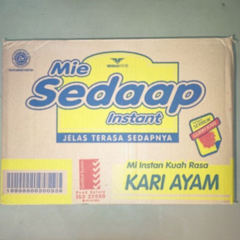 

MI SEDAP KARI AYAM 40PCS