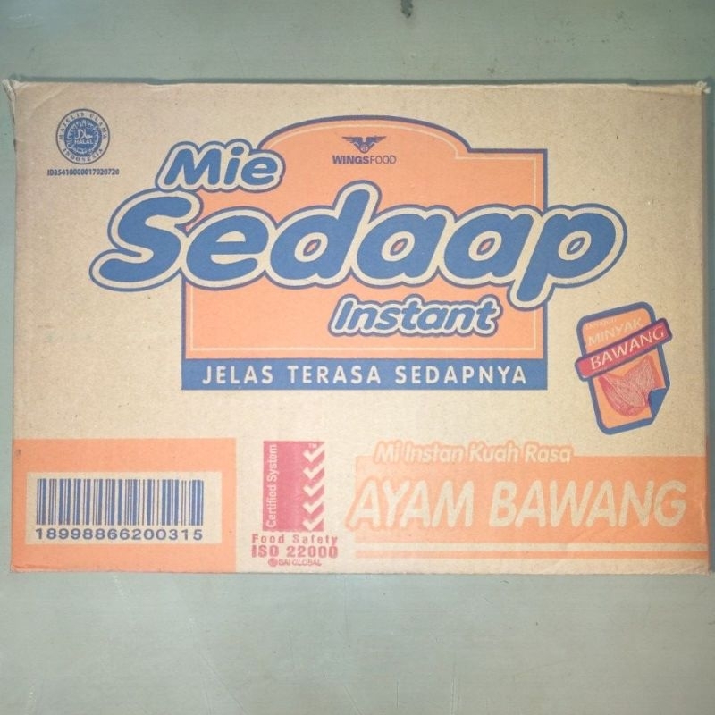 

MI SEDAP AYAM BAWANG 40PCS