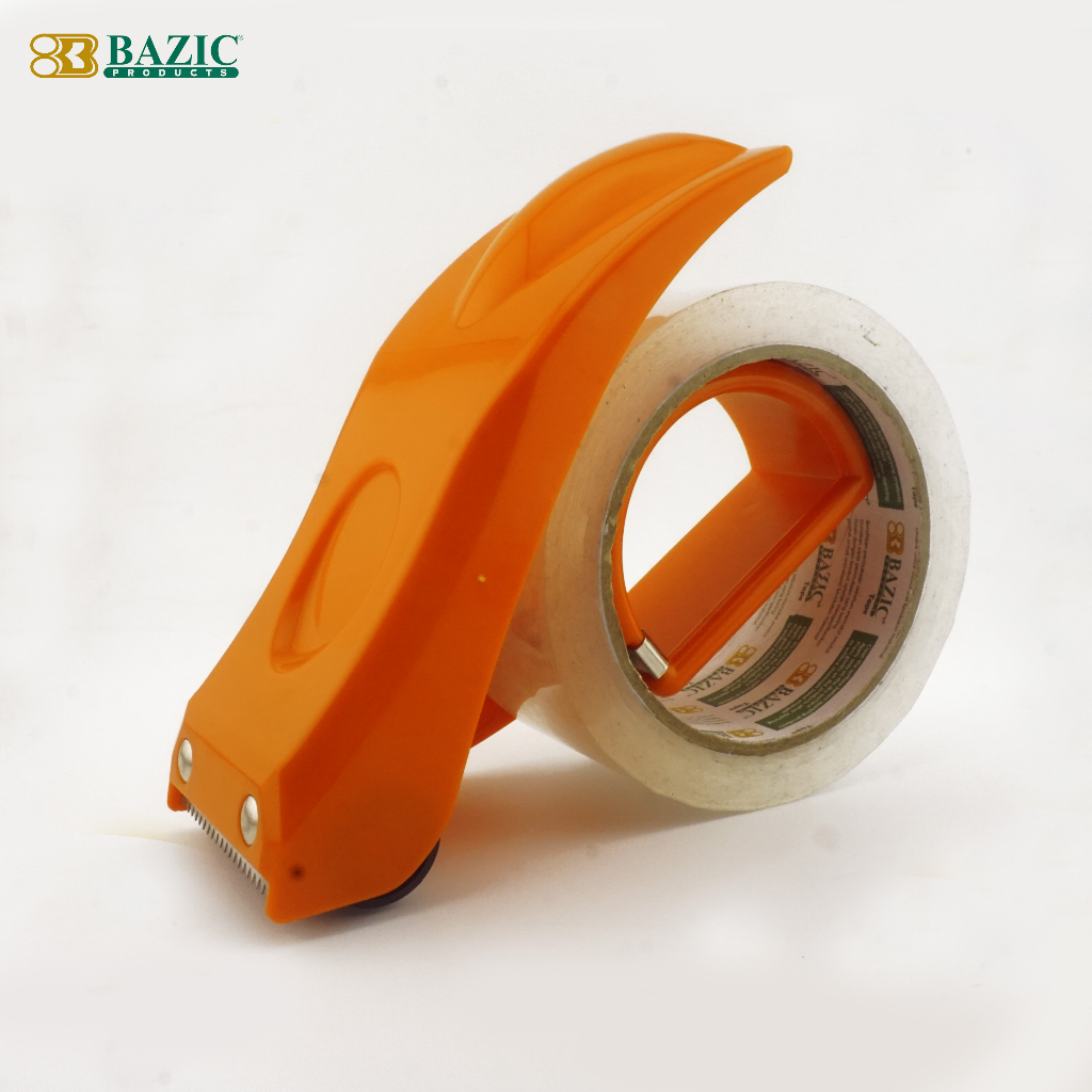 

Bazic Opp Tape Cutter Plastic - Dispenser Lakban / Tempat Lakban / Pemotong Lakban