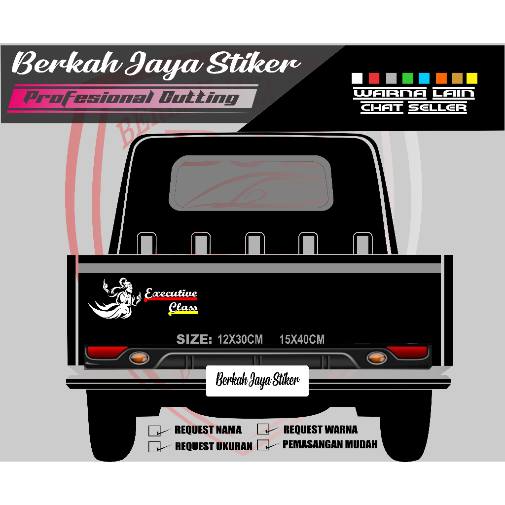 STIKER WAYANG PO HARYANTO STIKER KACA UNIVERSAL