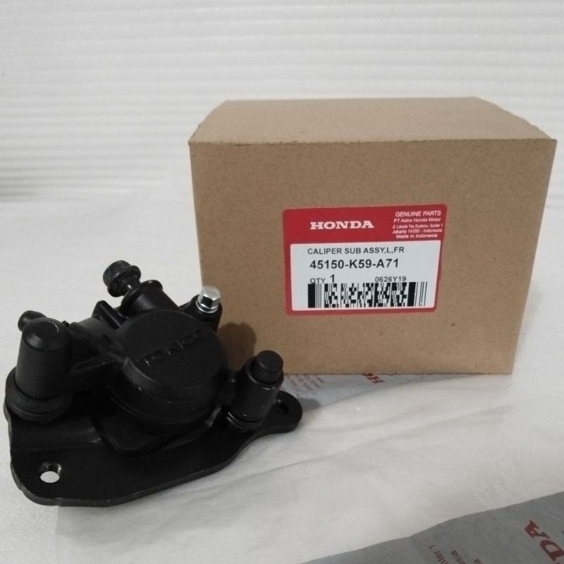 Caliper Kaliper kepala babi depan Honda Vario 125 150 Original