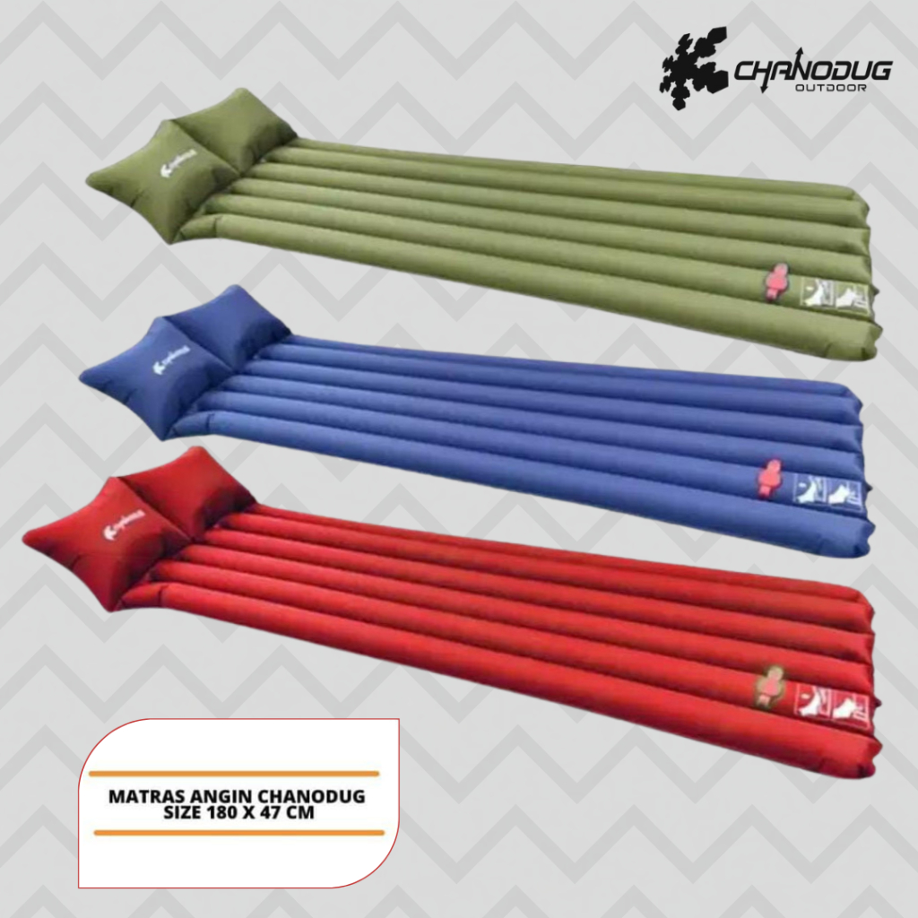 Matras Angin Chanodug / Matras Tiup Gunung / Matras Travelling / SLEEPING PAD / SLEEPINGPAD / Matras